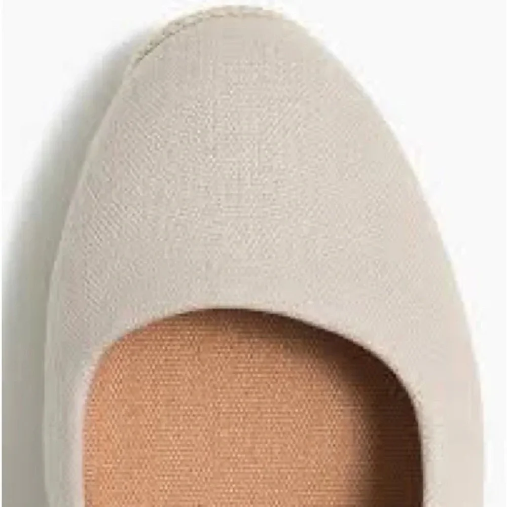J. Crew Factory | Canvas espadrille wedges Pale Clay Or Flax